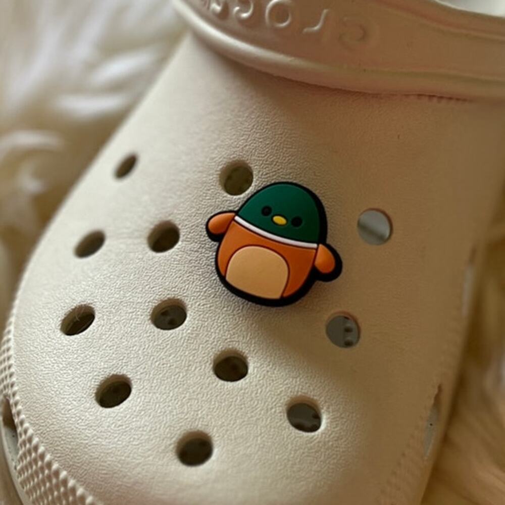 Croc Jibbitz | Squishmallows Avery the Mallard Duck Charm | Cute Gift